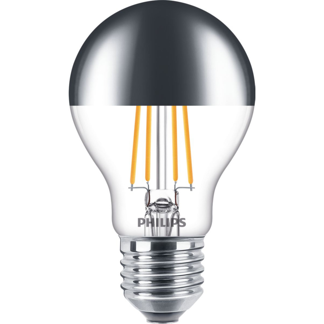 Philips 7-2-W-LED-Spiegelkopflampe MASTER Value GLASS- E27- warmweiss- dimmbar