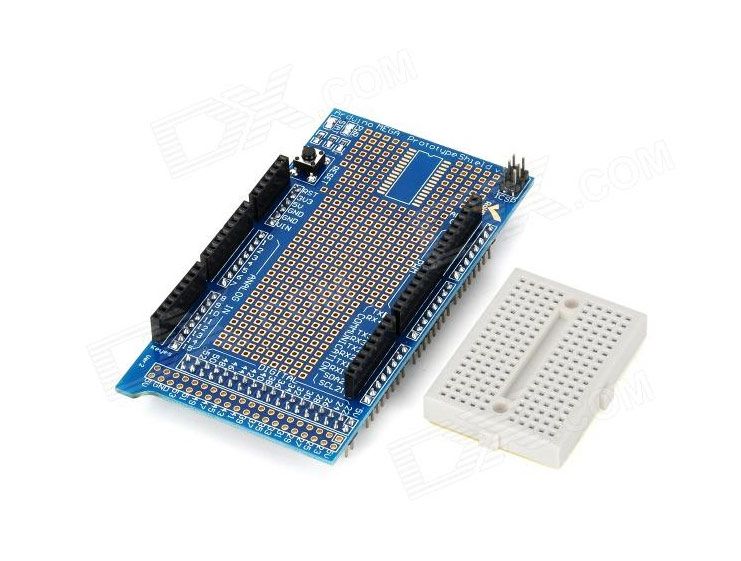 Prototype Shield ProtoShield V3 mit mini Breadboard fr Arduino MEGA2560