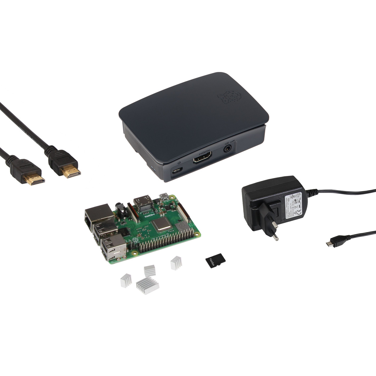 Raspberry Pi 3B+ Starter-Set- 32 GB Speicherkarte unter Bausätze