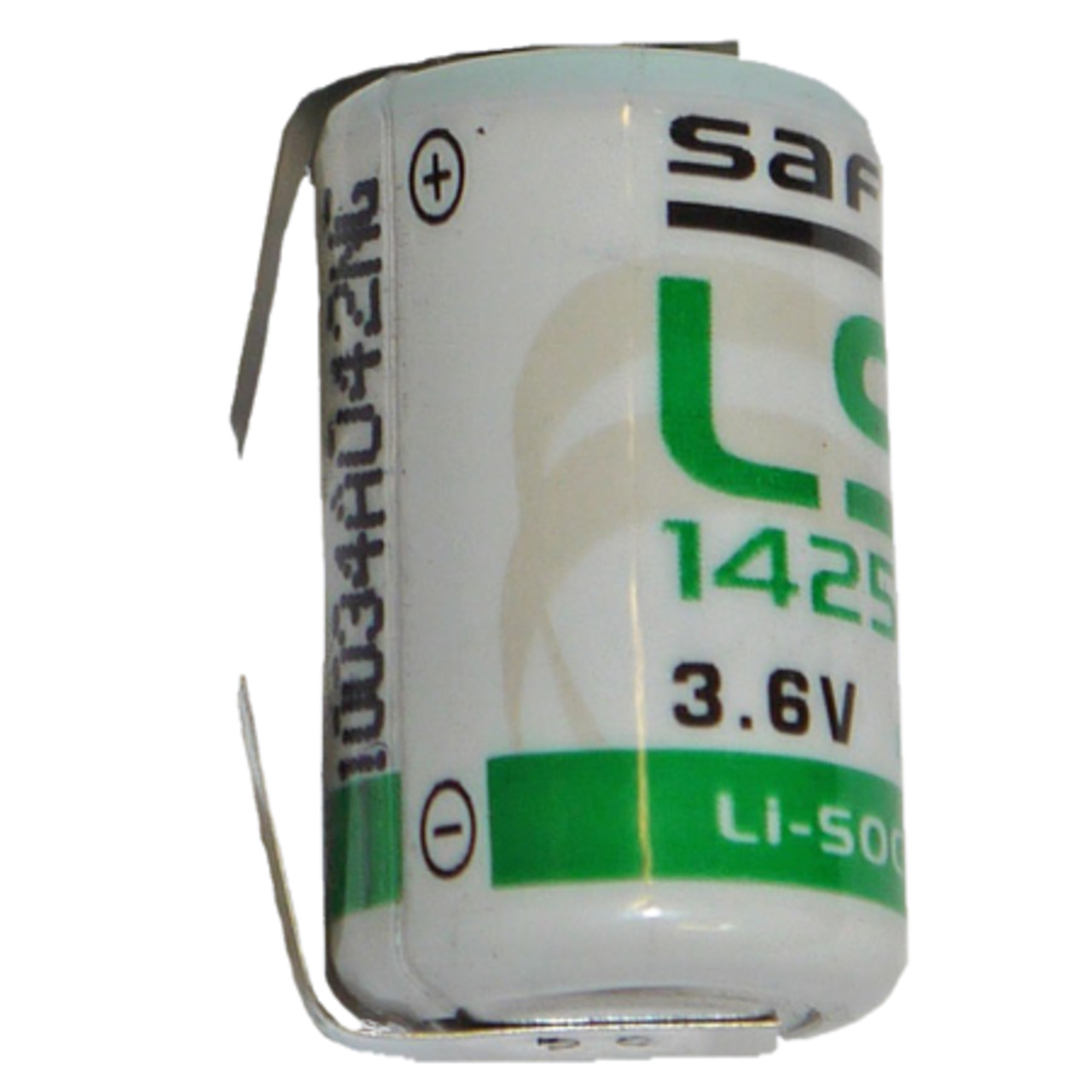 Saft Lithium Batterie mit Lötfahne LS-14250CNR- 1-2 Mignon AA- 3-6 V- 1200 mAh