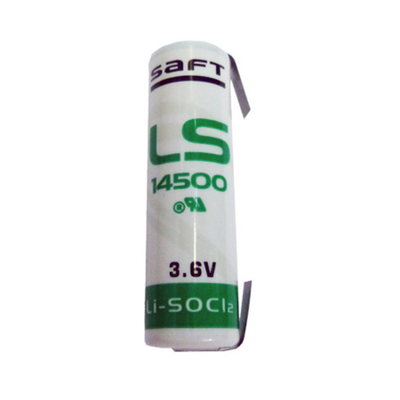 Saft Lithium Batterie mit Lötfahne LS-14500CNR- Mignon AA- 3-6 V- 2600 mAh unter Stromversorgung