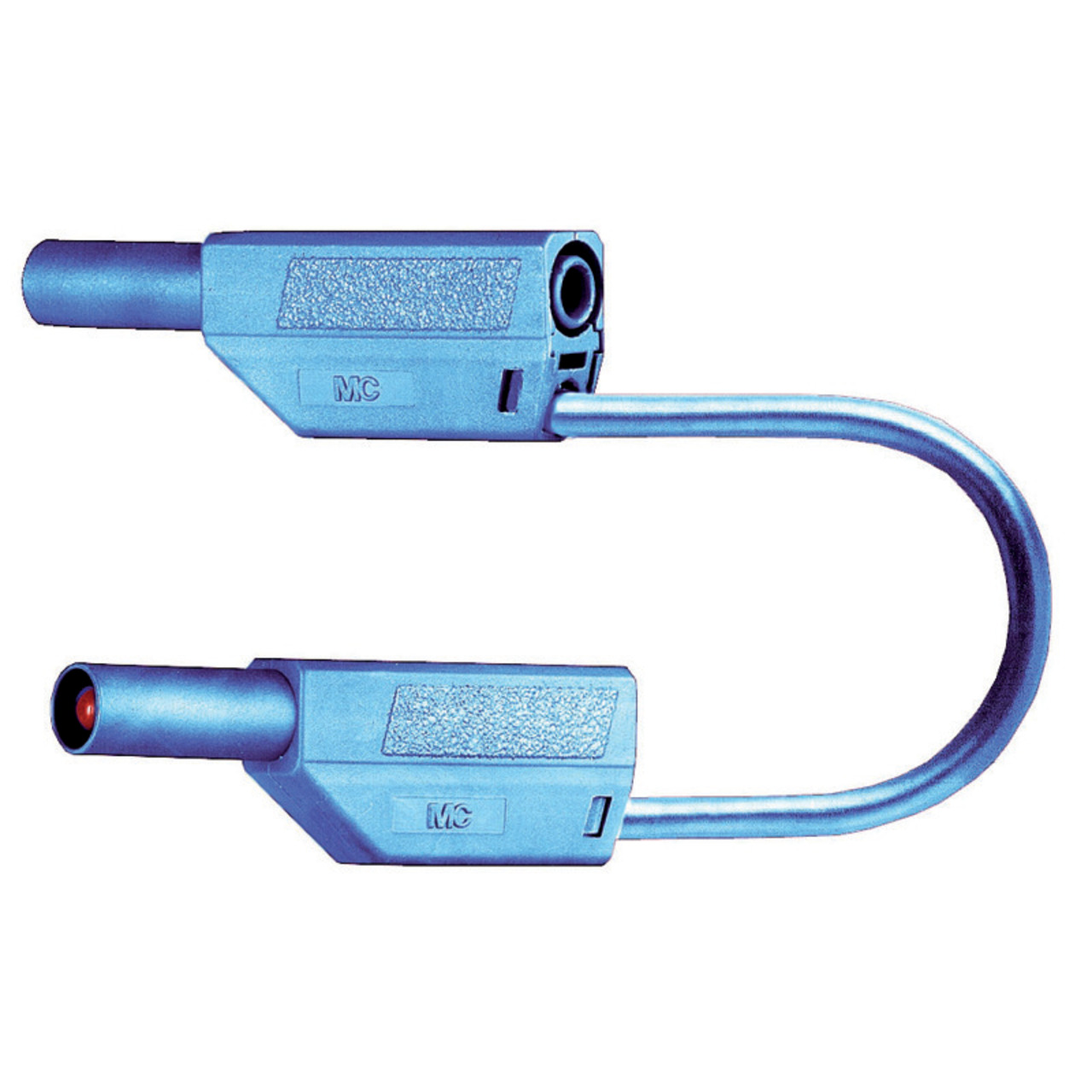 Sicherheitsmessleitungen in PVC (SLK425-E-N) 4mm- 32A- 0-5m- blau unter Messtechnik