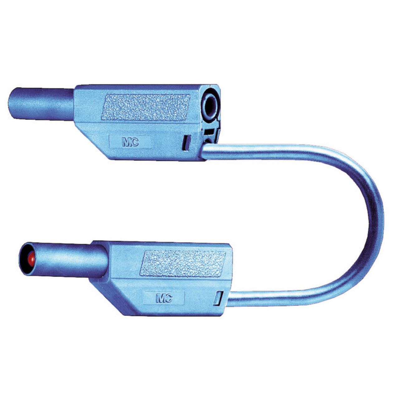 Sicherheitsmessleitungen in PVC (SLK425-E-N) 4mm- 32A- 1m- blau unter Messtechnik