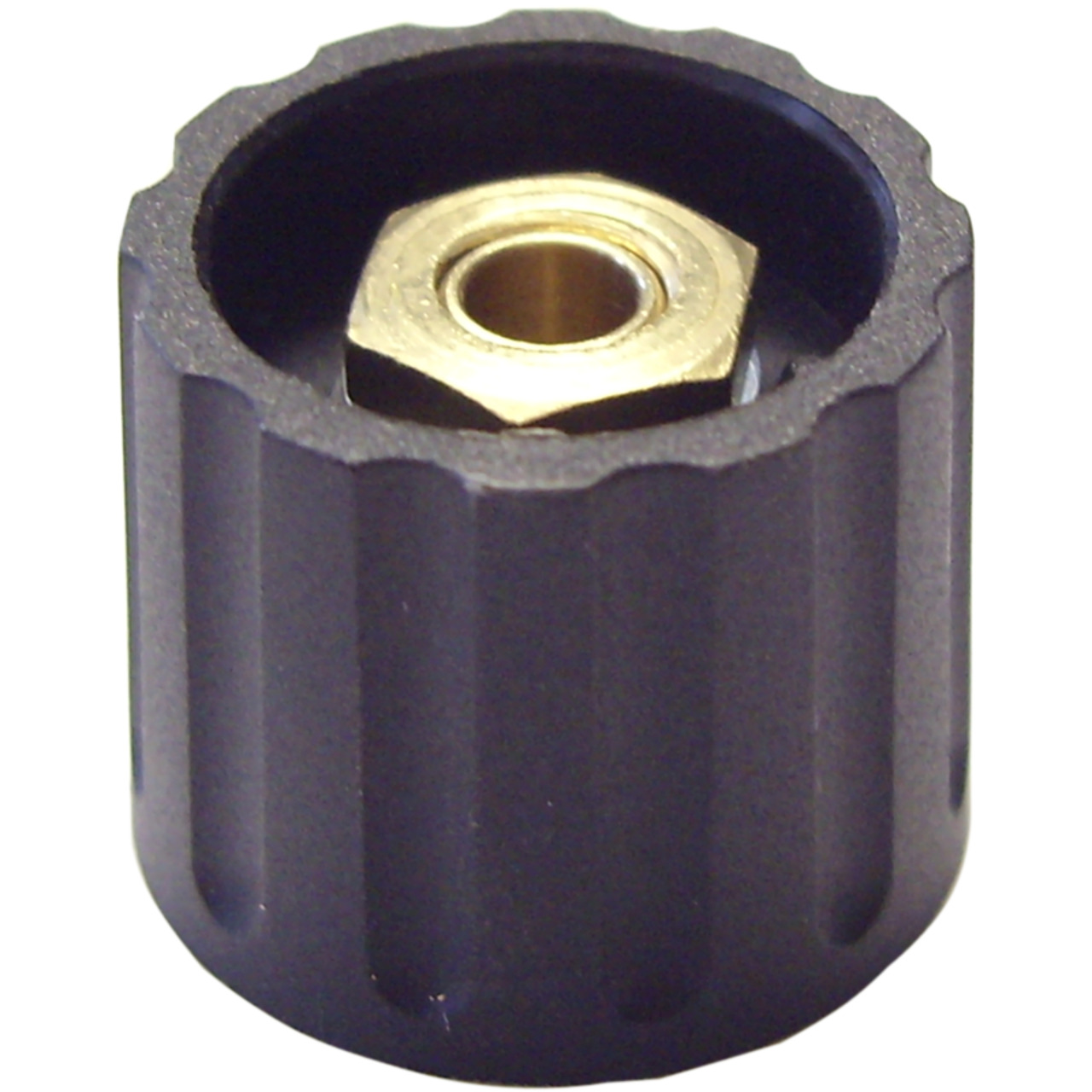 Spannzangen-Drehknopf- 21 mm Durchmesser für 6-mm-Achse unter Komponenten