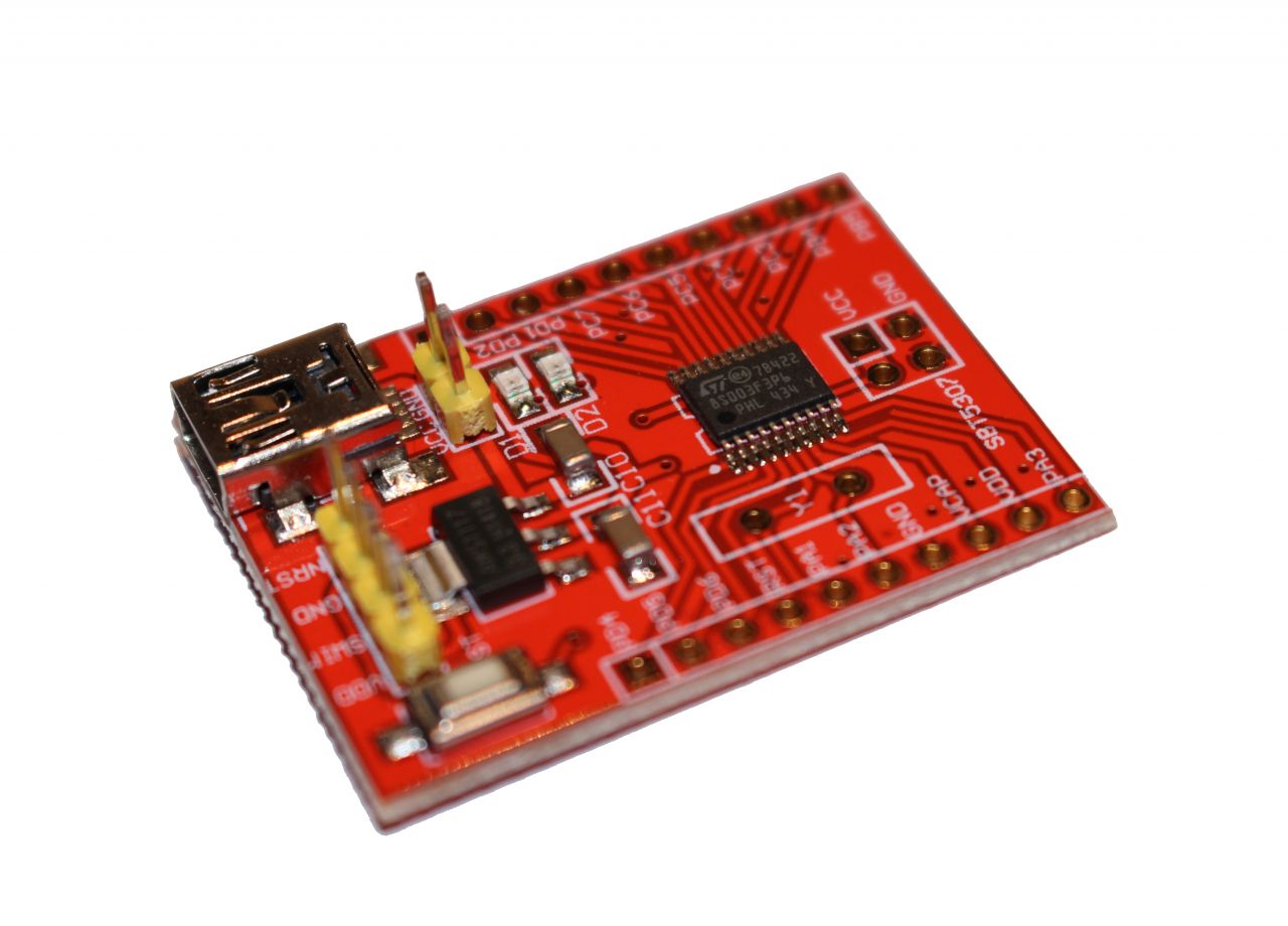 STM8S003 STM Mini Developmentboard