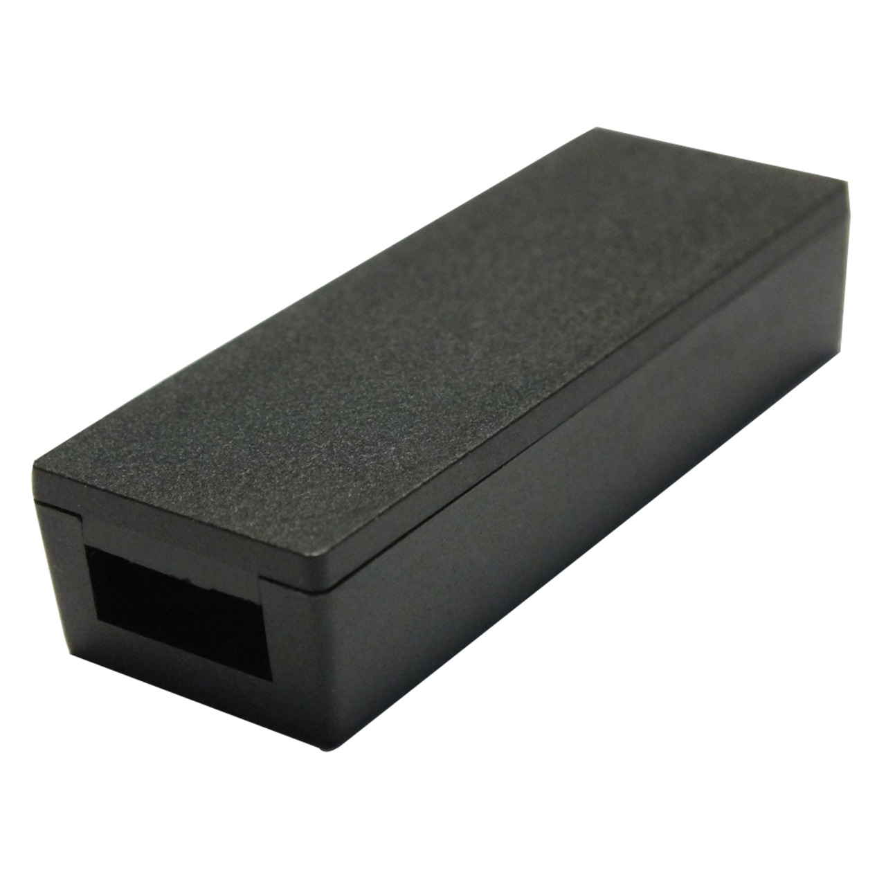 Strapubox Kunststoff-Gehäuse USB 1 ABS 56 x 20 x 12 mm- schwarz