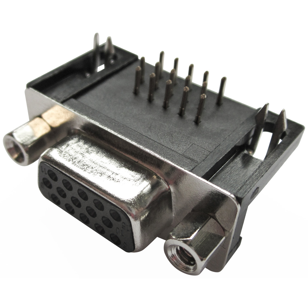 SUB-D-Buchsenleiste 15-polig- Printanschluss- 90- gewinkelt unter Komponenten