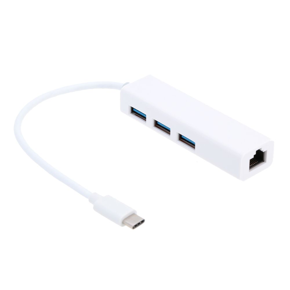 USB 3-1 Hub mit 3 USB 3-0 Ports und LAN-Netzwerk unter DIY-Zubehör > Stecker & Adapter