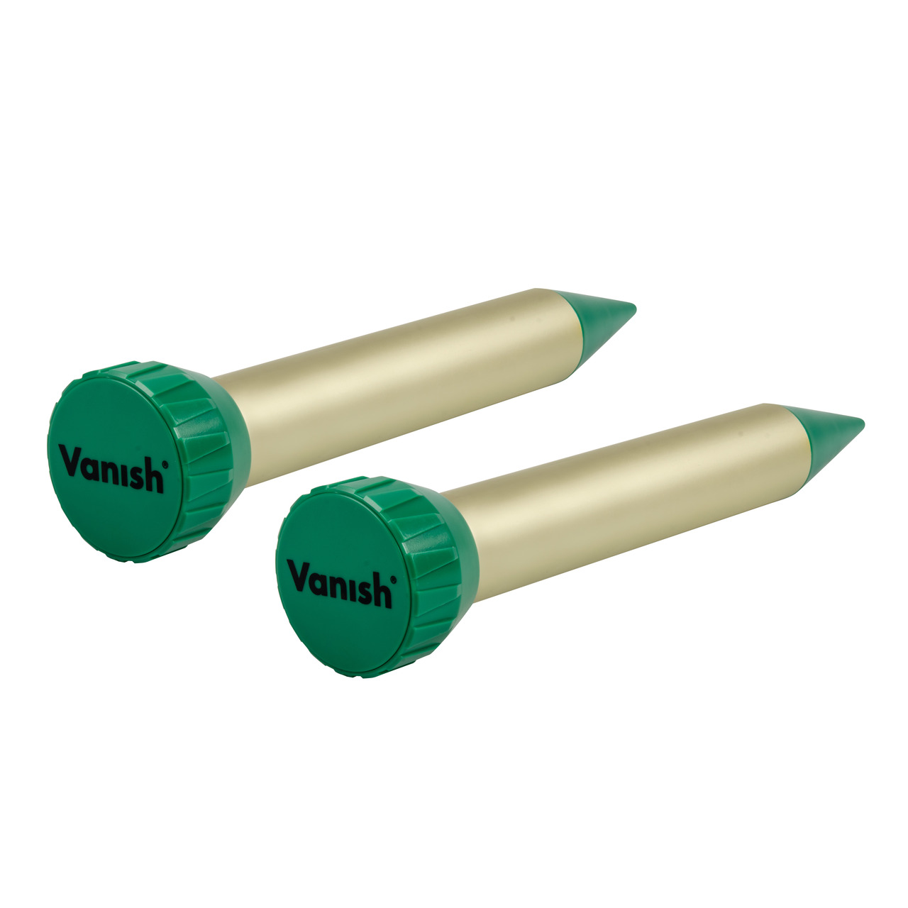Vanish 2er-Spar-Set Maulwurfvertreiber MVT-1- Vibration- Batteriebetrieb unter Freizeit- und Outdoortechnik