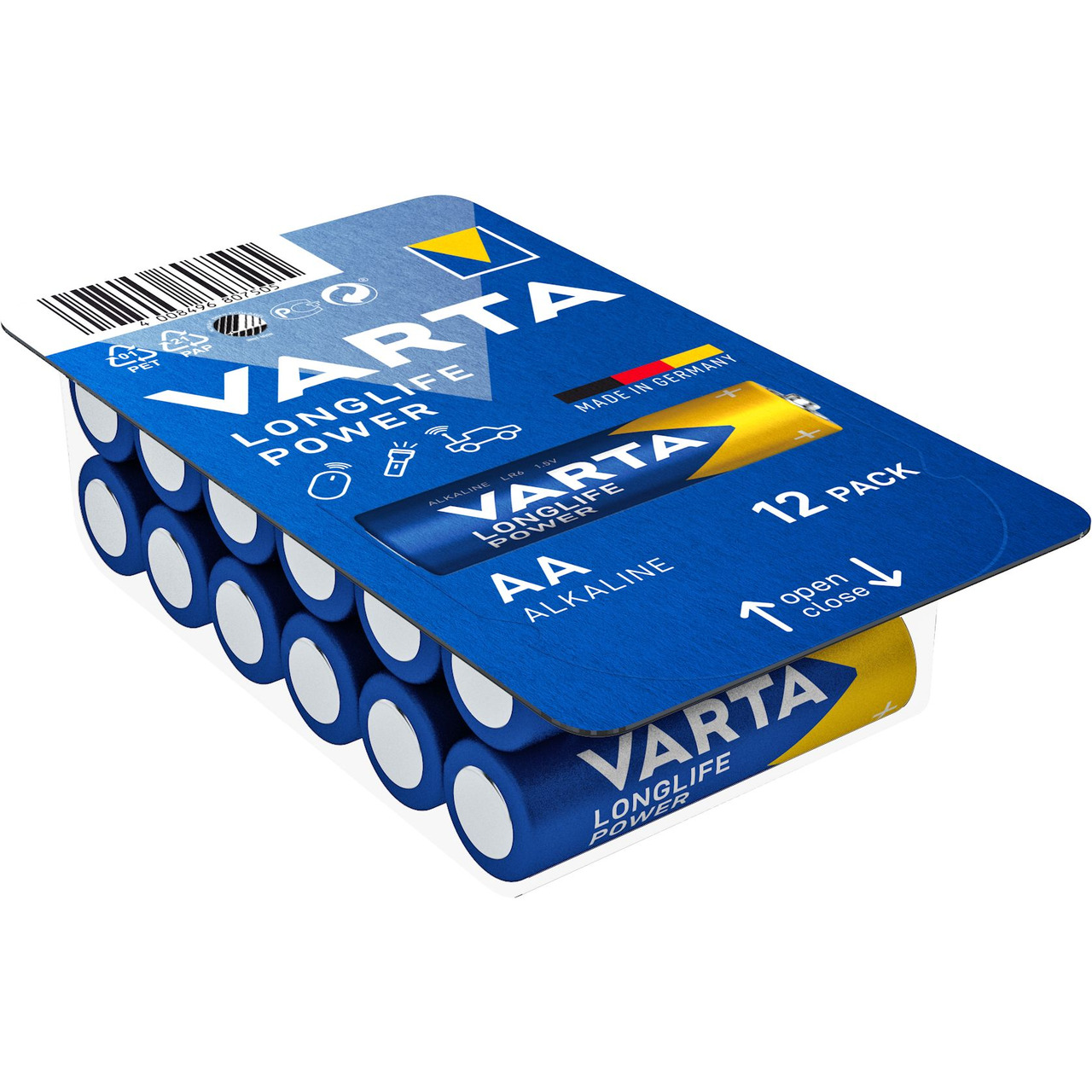 VARTA 12er-Set Mignon-Batterie LONGLIFE Power- AA- LR6