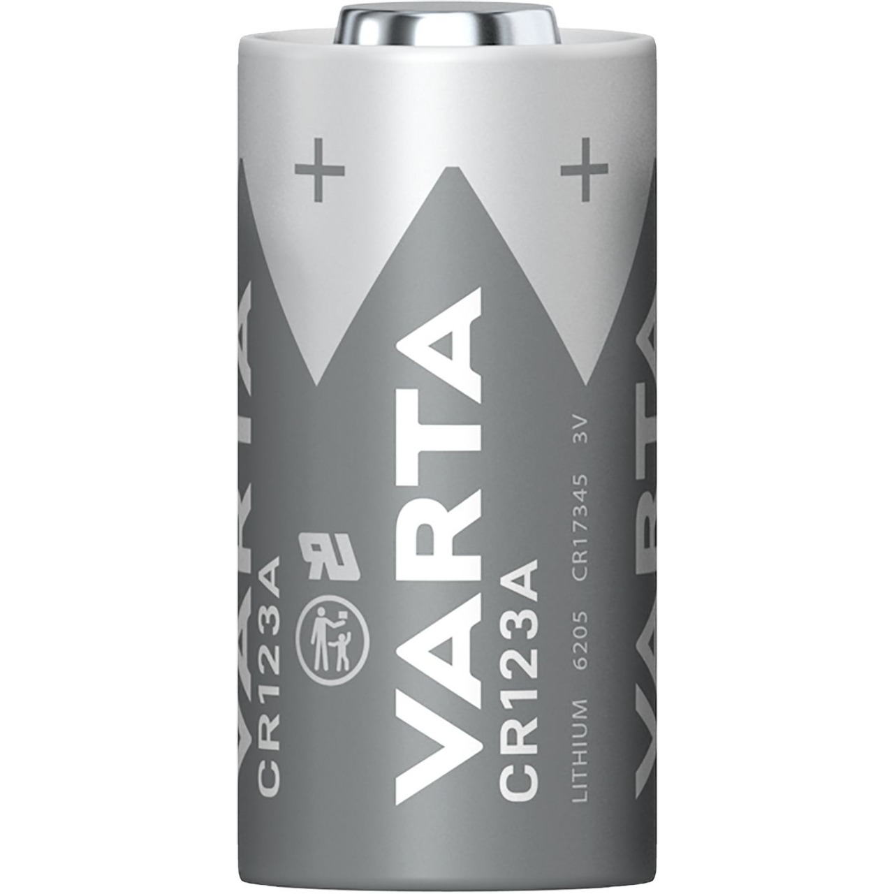 VARTA 2er-Set Professional Lithium Batterie CR123A- 1600 mAh- 3 V
