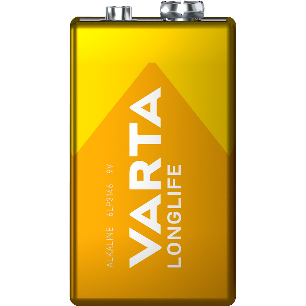 VARTA 9V-Blockbatterie LONGLIFE- E-Block- 6LR61