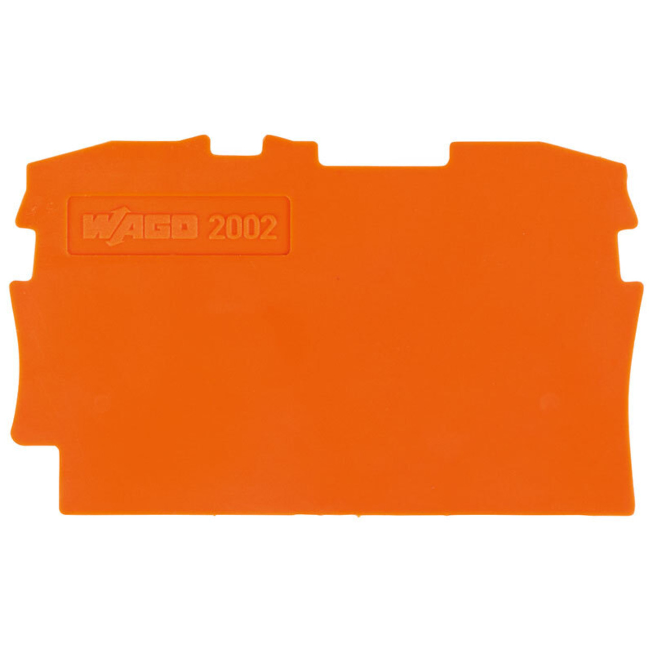 Wago Trennplate 2002-1294- orange- 2 mm dick