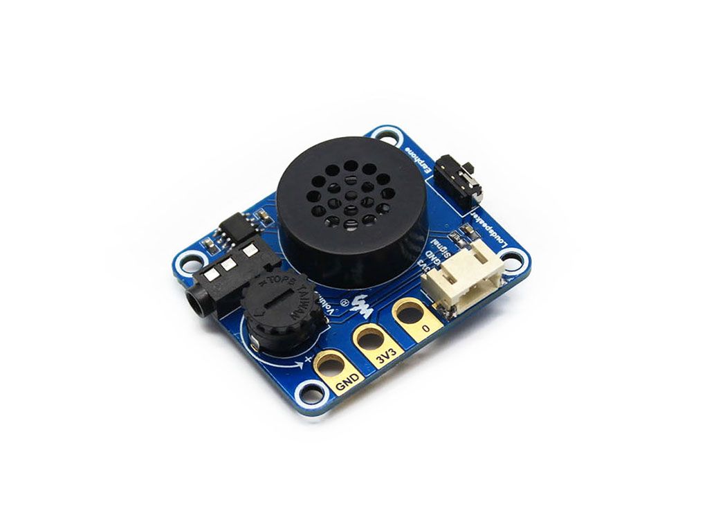 Waveshare Lautsprecher-Music Player Modul fr micro:bit unter Baustze > Micro:Bit > Micro:Bit Module