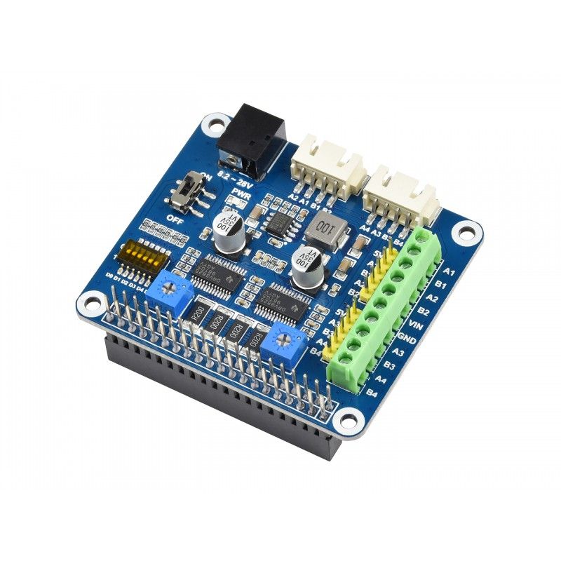 Waveshare Stepper Motor HAT fr Raspberry Pi unter Erweiterungsmodule > Module > Raspberry